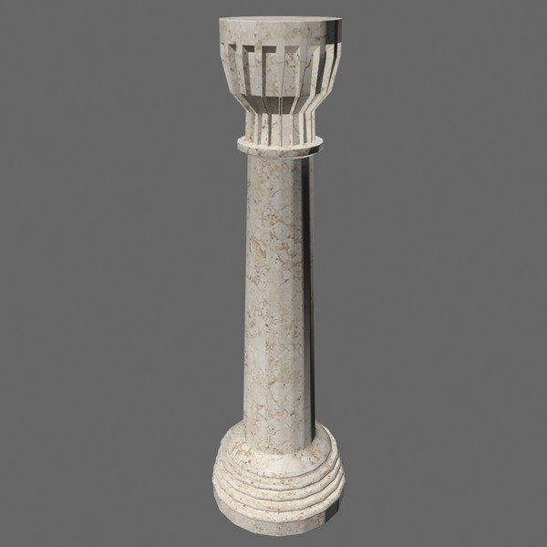 freestyle pillar 3d model - Pillar 12 by Tschirner